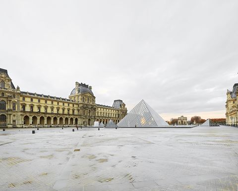 Parisian Pyramids, Louvre, Paris, FR