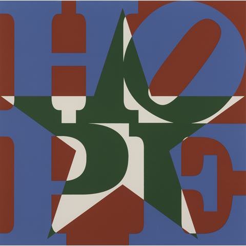 Star of HOPE (Blue/Green/Red/White)