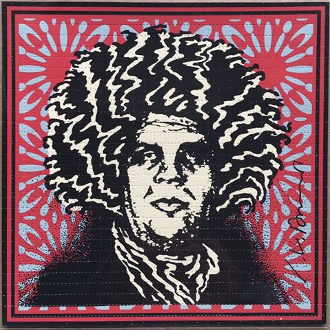 Obey (Shepard Fairey), Psychedelic Andr&amp;#233; (CLASSIC RED OBEY GIANT VARIANT), Blotter perforato