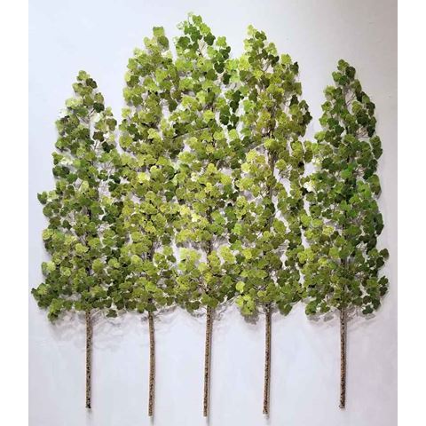Aspen Grove 3pc 5 stem Translucent Green