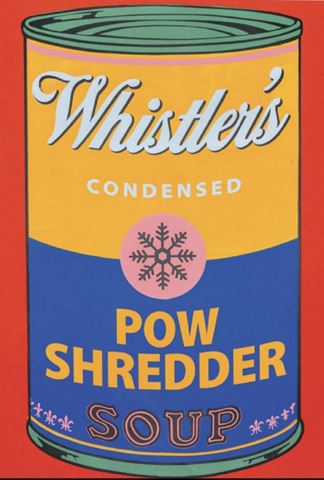 Pow Shredder Red/Orange